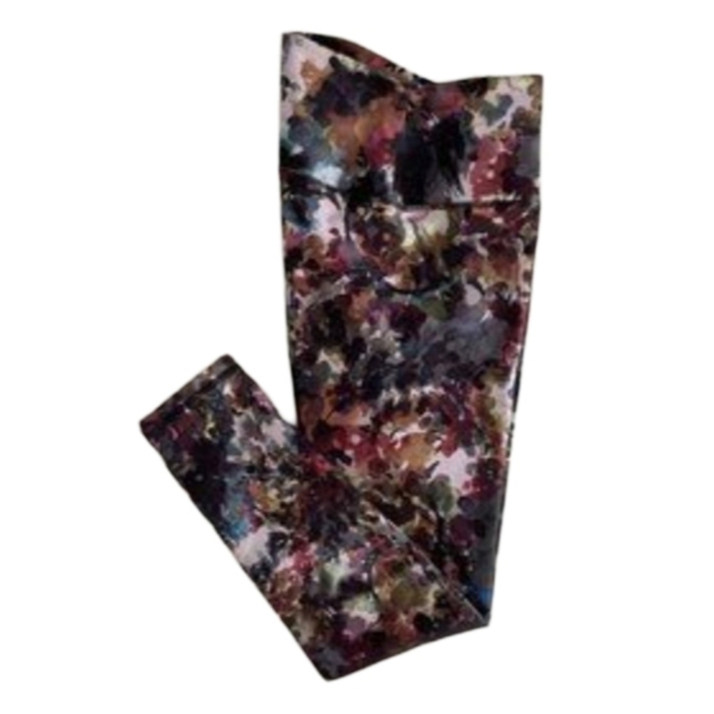 RBX Active 3X High Waisted Full Length Leggings‎ Multi Abstract Compression NWT - Picture 3 of 11